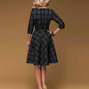 Casual Elegant Clothes For Vintage Plaid Dress